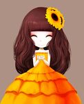 卡通 可爱 浪漫 梦幻 小女孩