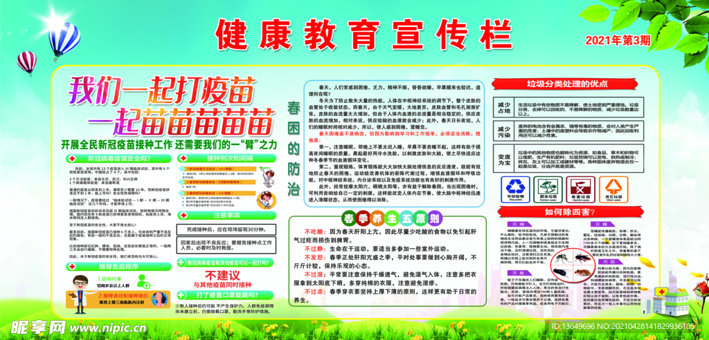 健康教育宣传栏