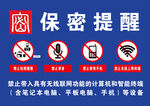 保密提醒
