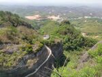 霍山风景 山地丘陵风貌