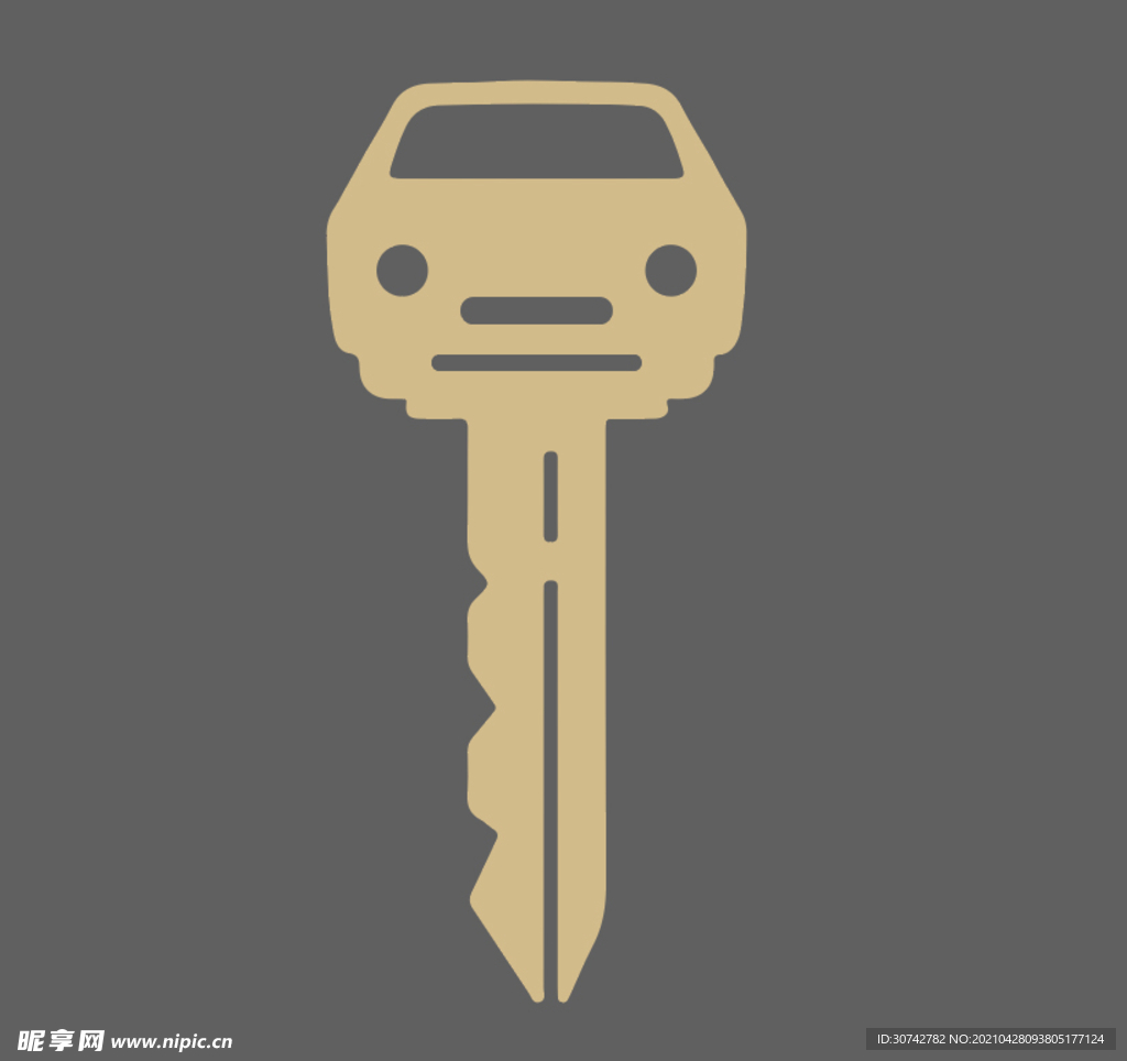 汽车造型钥匙