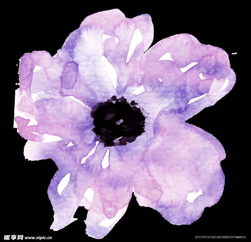 手绘花卉