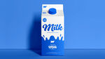 牛奶盒包装效果图样机