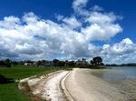 海滨小镇海滩风景