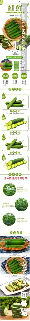 黄瓜详情页