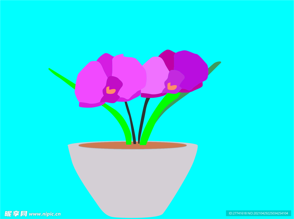 花