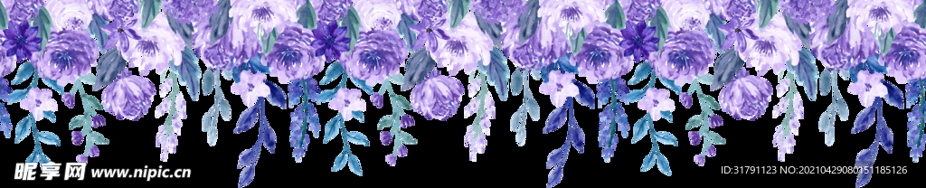 水彩花卉