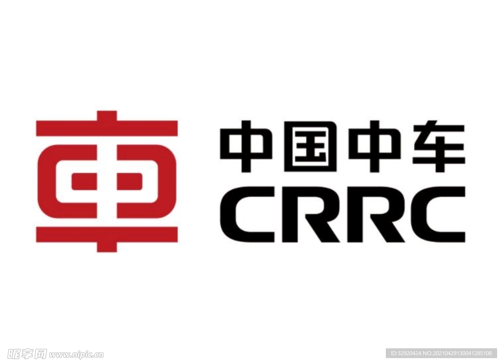 最新版中国中车logo标志