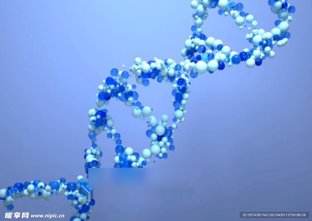 c4d模型 抽象DNA立体线条