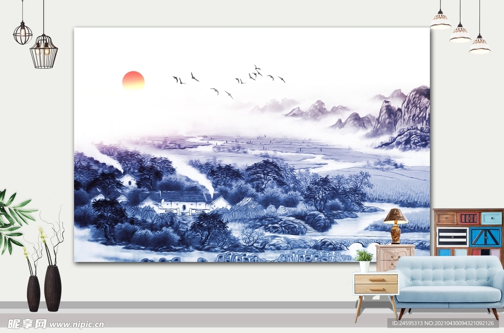 风景画 