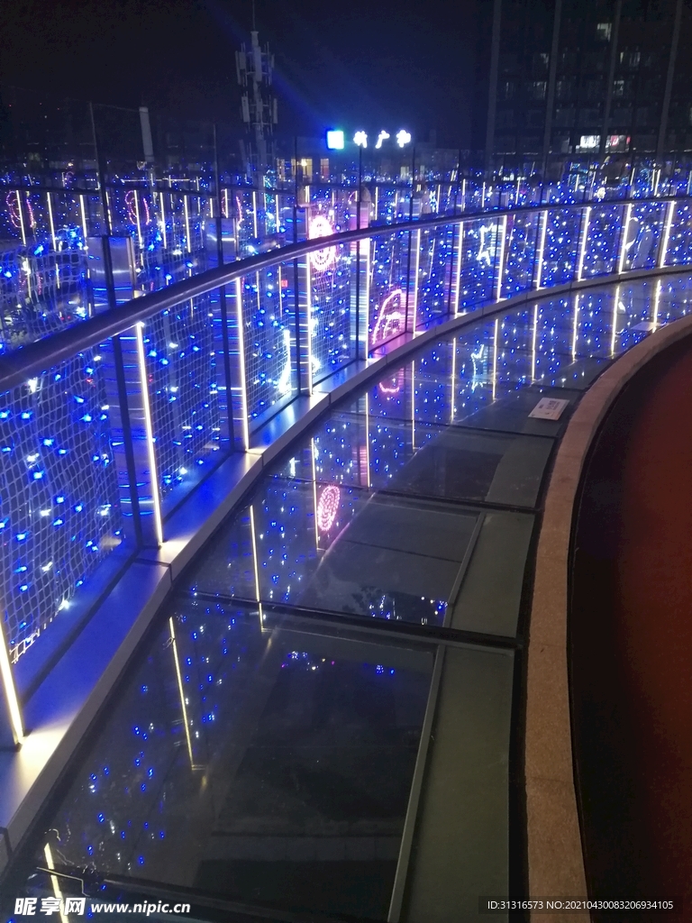 夜晚 灯光