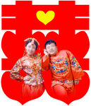 喜字 结婚背景