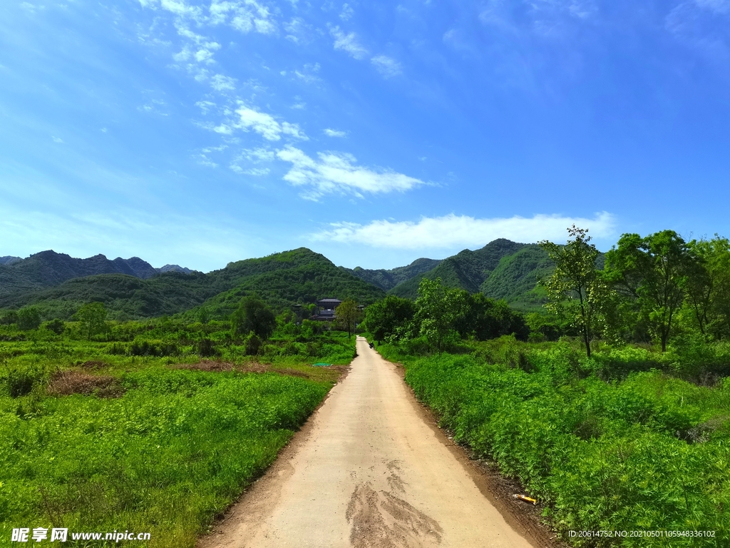 美丽的大山风景