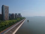 沿江橡胶跑道沿江住宅