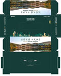 纸巾盒分层素材图片