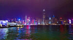 香港夜景维多利亚港