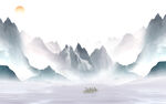 山水画 