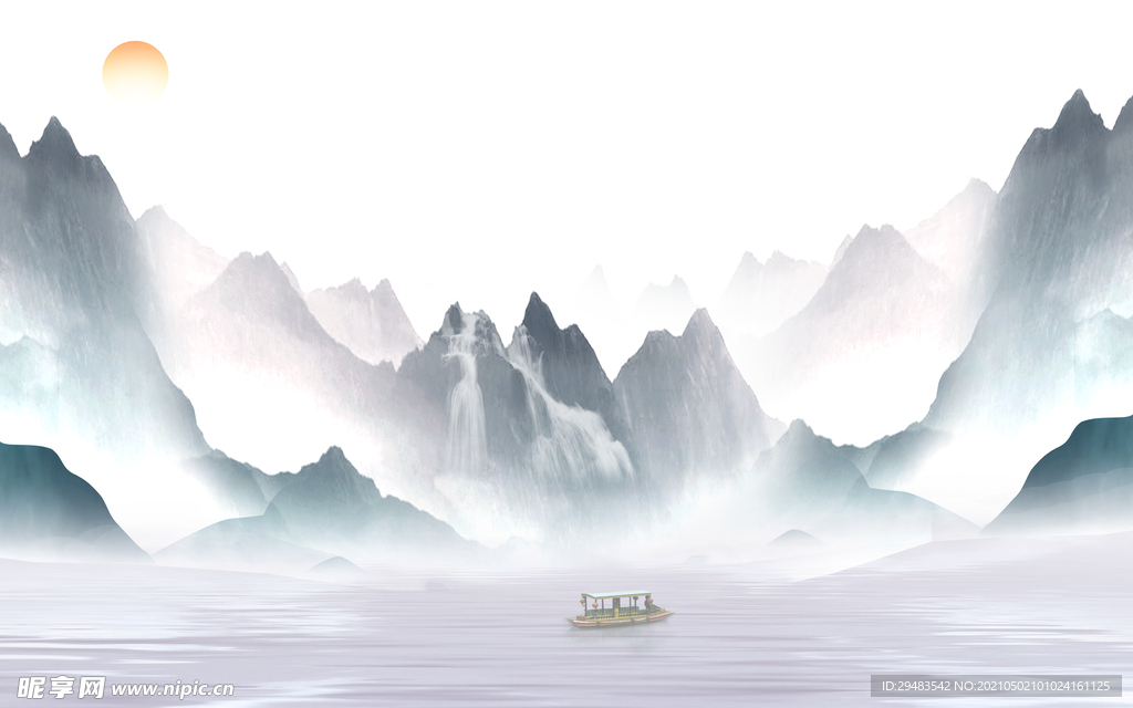 山水画 
