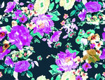 水彩花
