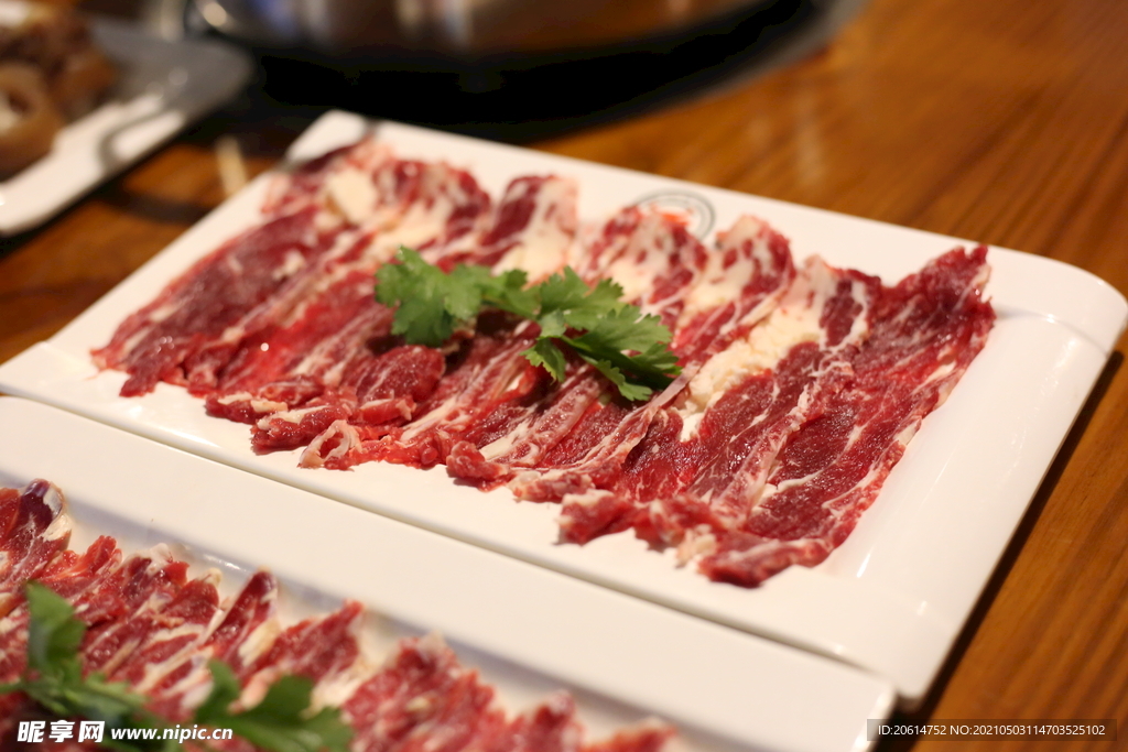 涮牛肉肥牛片