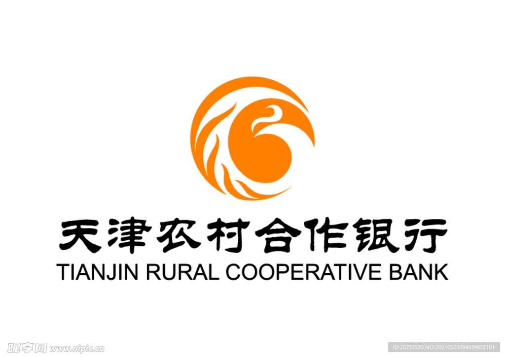 天津农村合作银行 标志LOGO