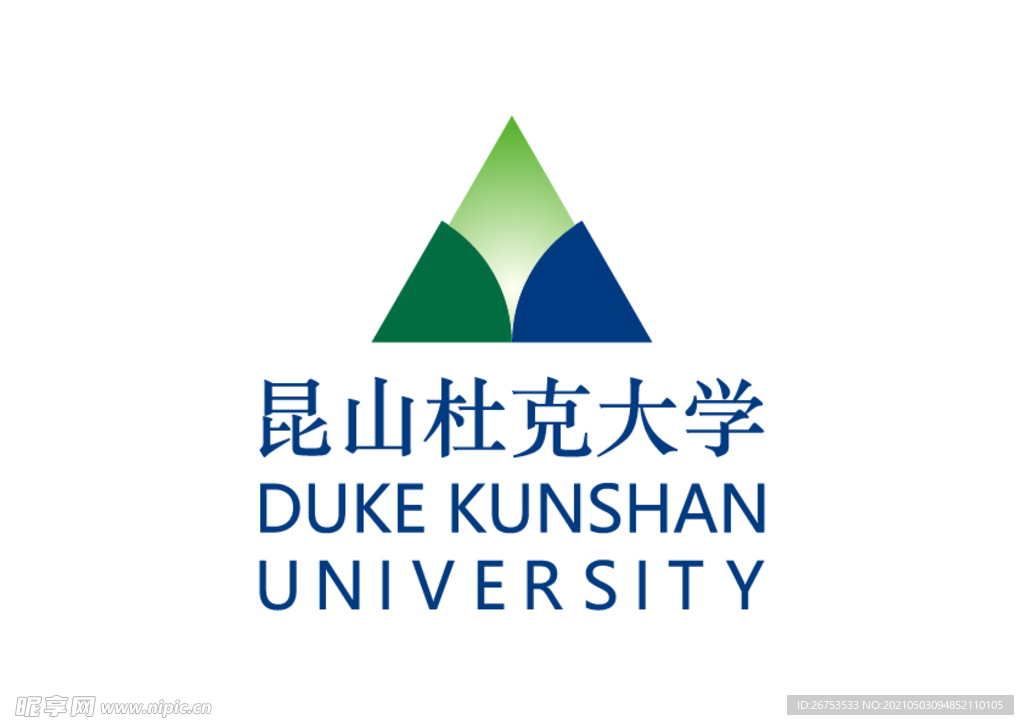 昆山杜克大学 校徽 LOGO