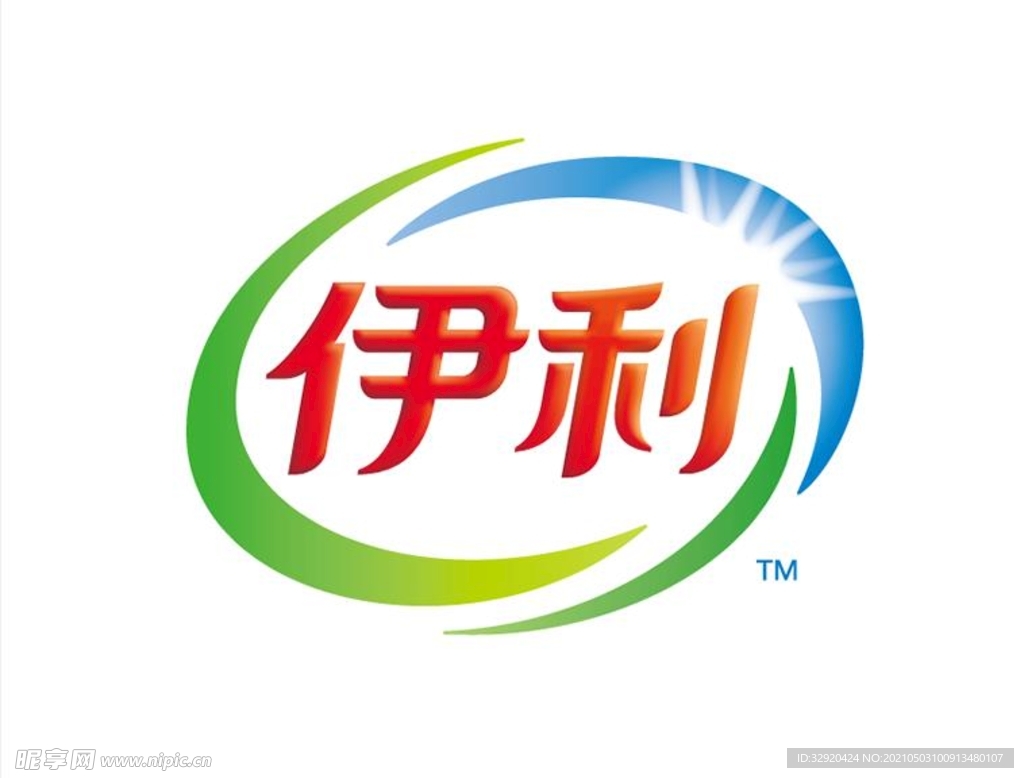 最新版伊利logo标志