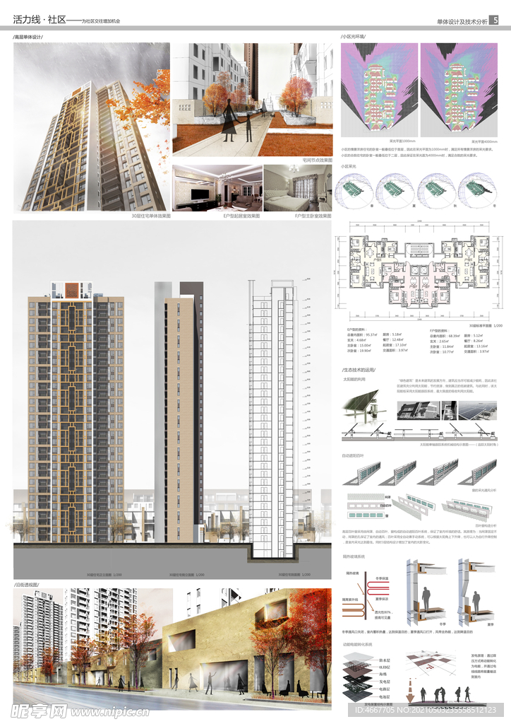 毕业设计展板 环艺室内景观  