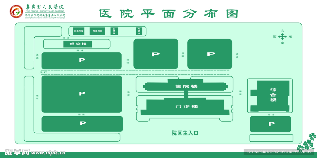 医院分布图