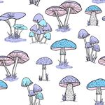 卡通蘑菇房子