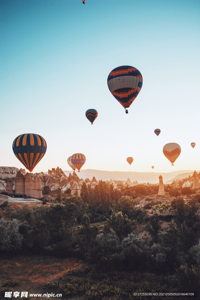 土耳其热气球 