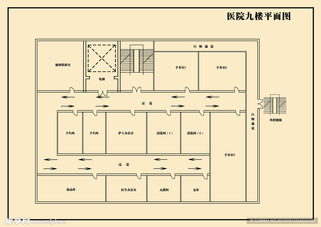 医院平面图