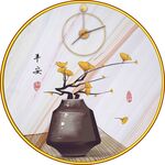 新中式圆形装饰画