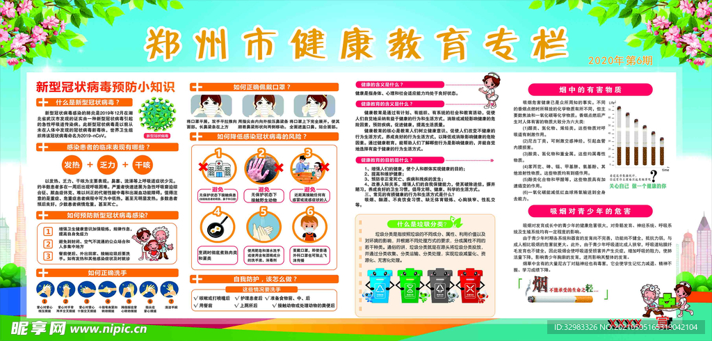 健康教育展板