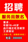 饭店招聘  