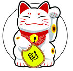 卡通招财猫