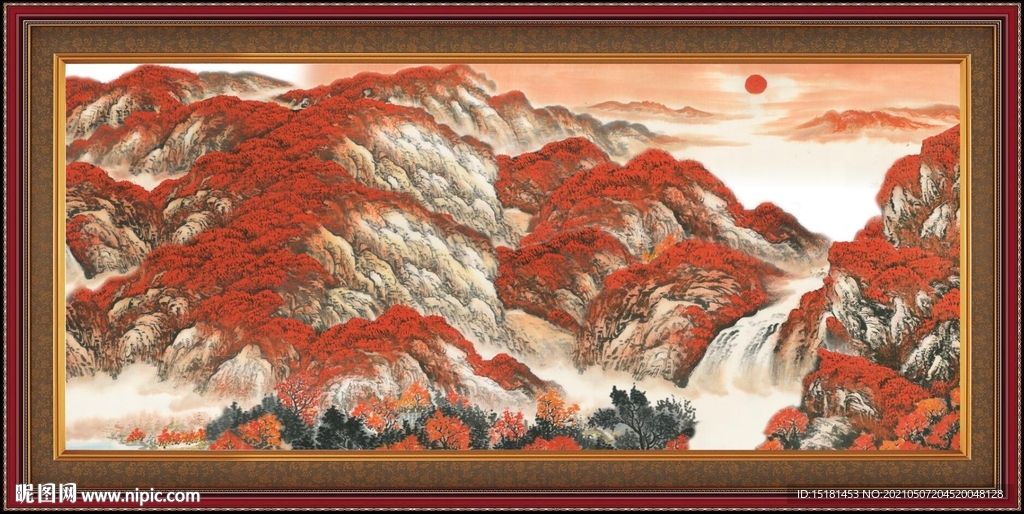 旭日东升 