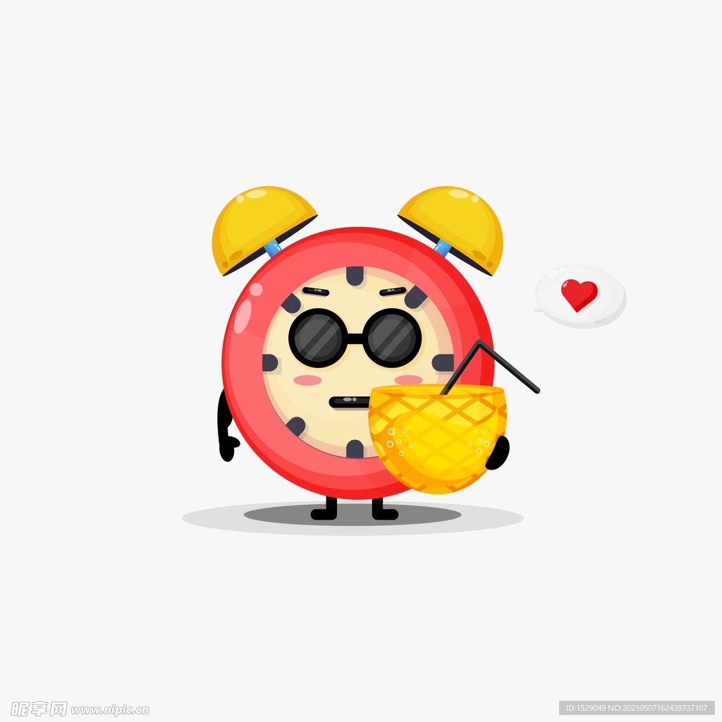 可爱卡通闹钟