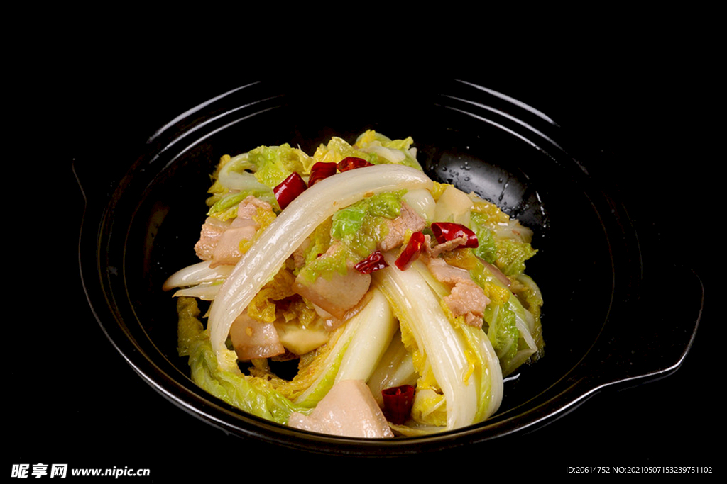 干锅白菜