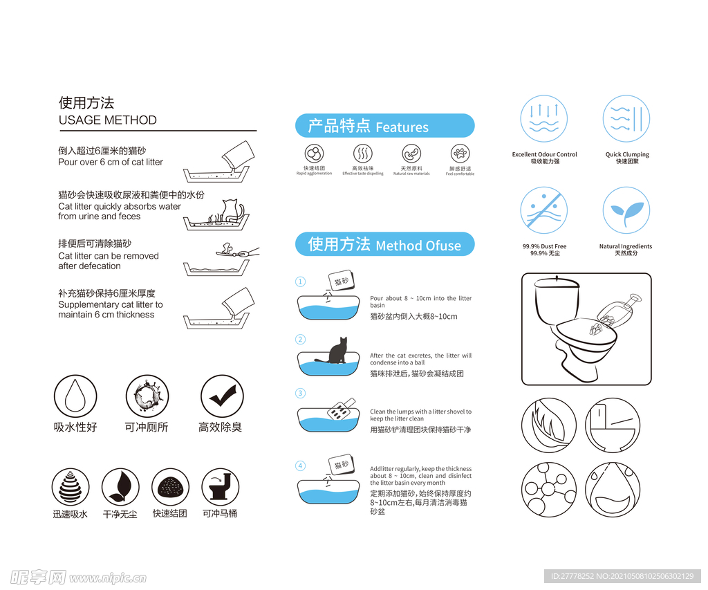 猫砂特点