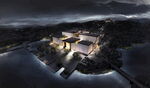 河源客家文化公园 图书馆效果图