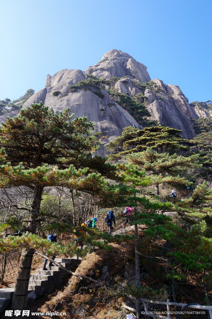 黄山莲花峰