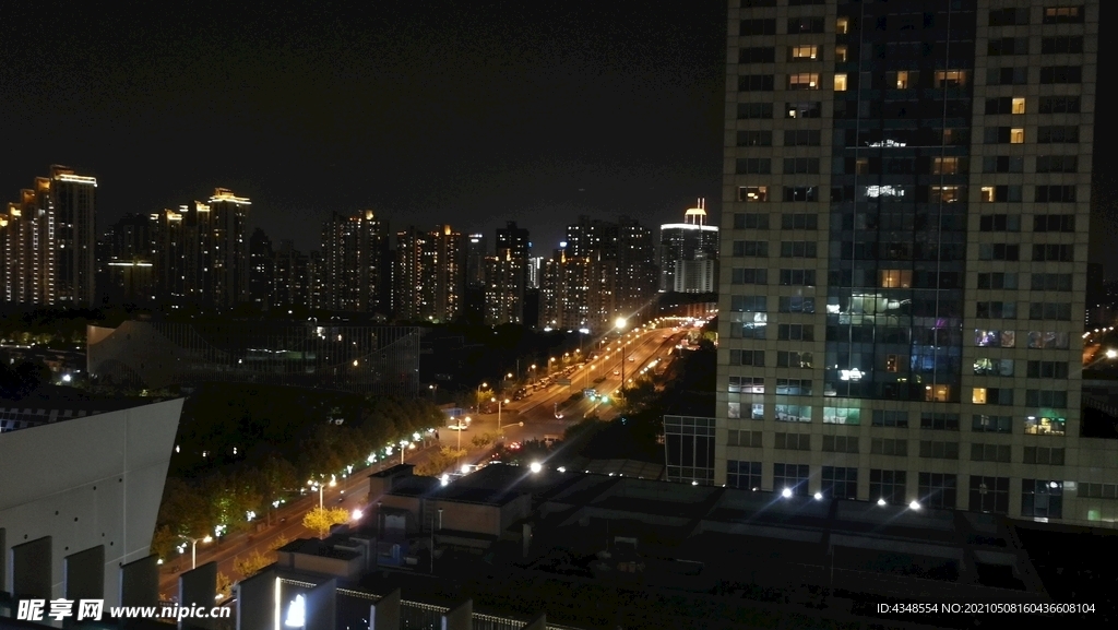 上海普陀城市一角