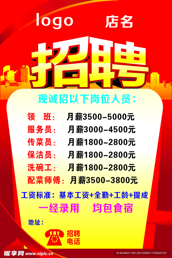 招聘海报