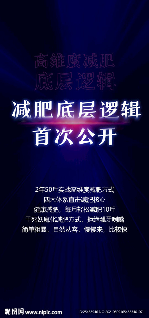 高维度减肥   底层逻辑
