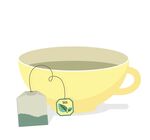 茶叶袋矢量图