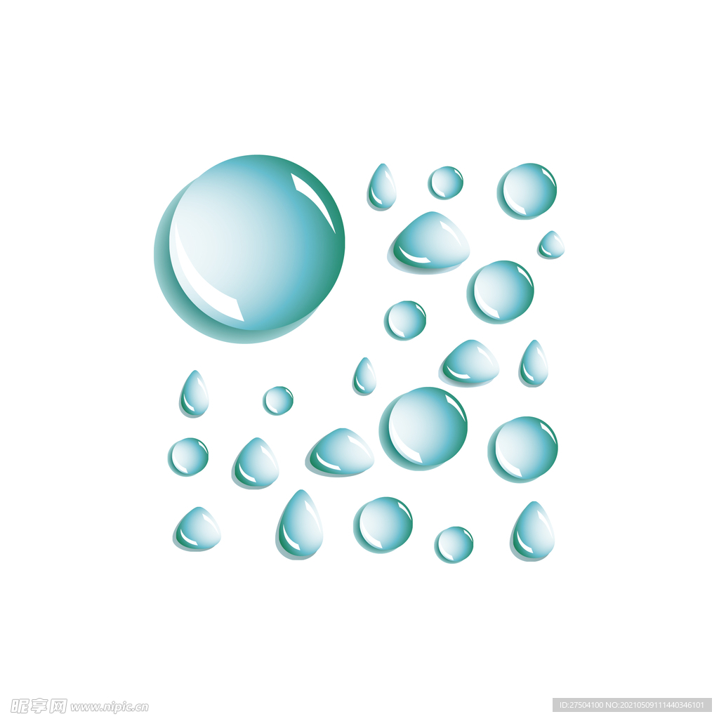三维水滴