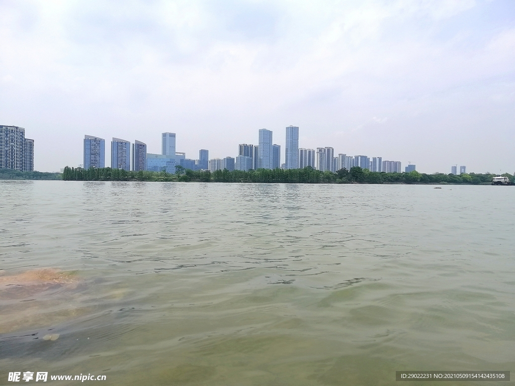 彿山德胜河畔城市水景