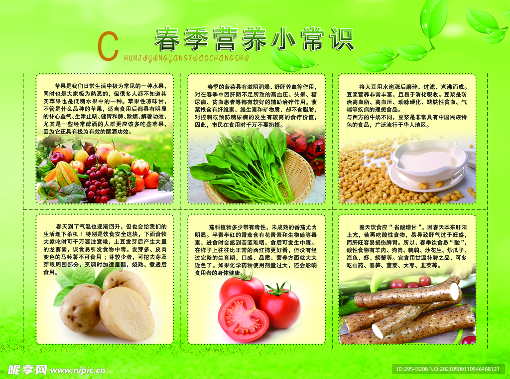 春季营养小常识