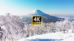 富士山雪景